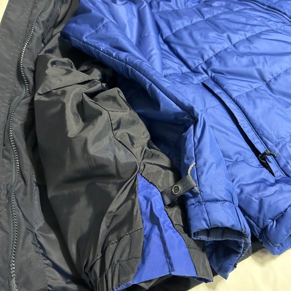 Men’s COLUMBIA Blue Interchange Jacket - Picture 9 of 16